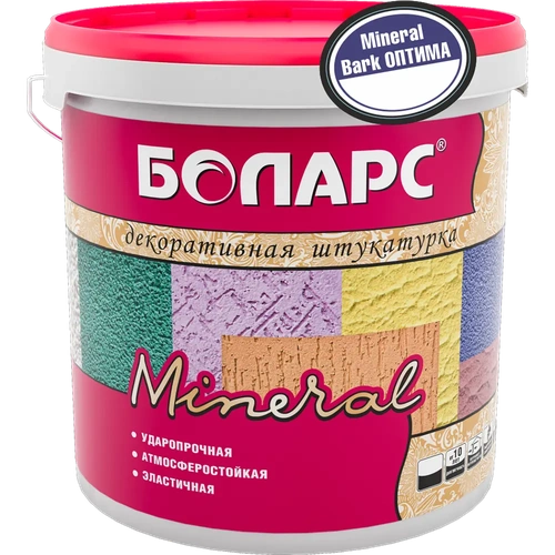 Декоративная штукатурка Mineral Bark оптима 15 kg