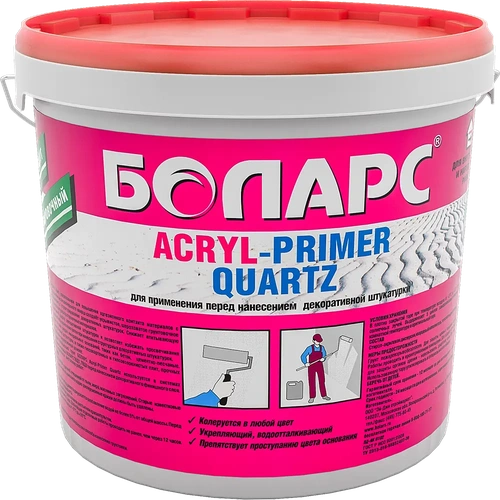 Грунт колеровочный акриловый Acryl-primer Quartz 3 кг