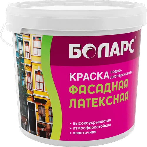 Краска водно-дисперсионная фасадная латексная 7 кг